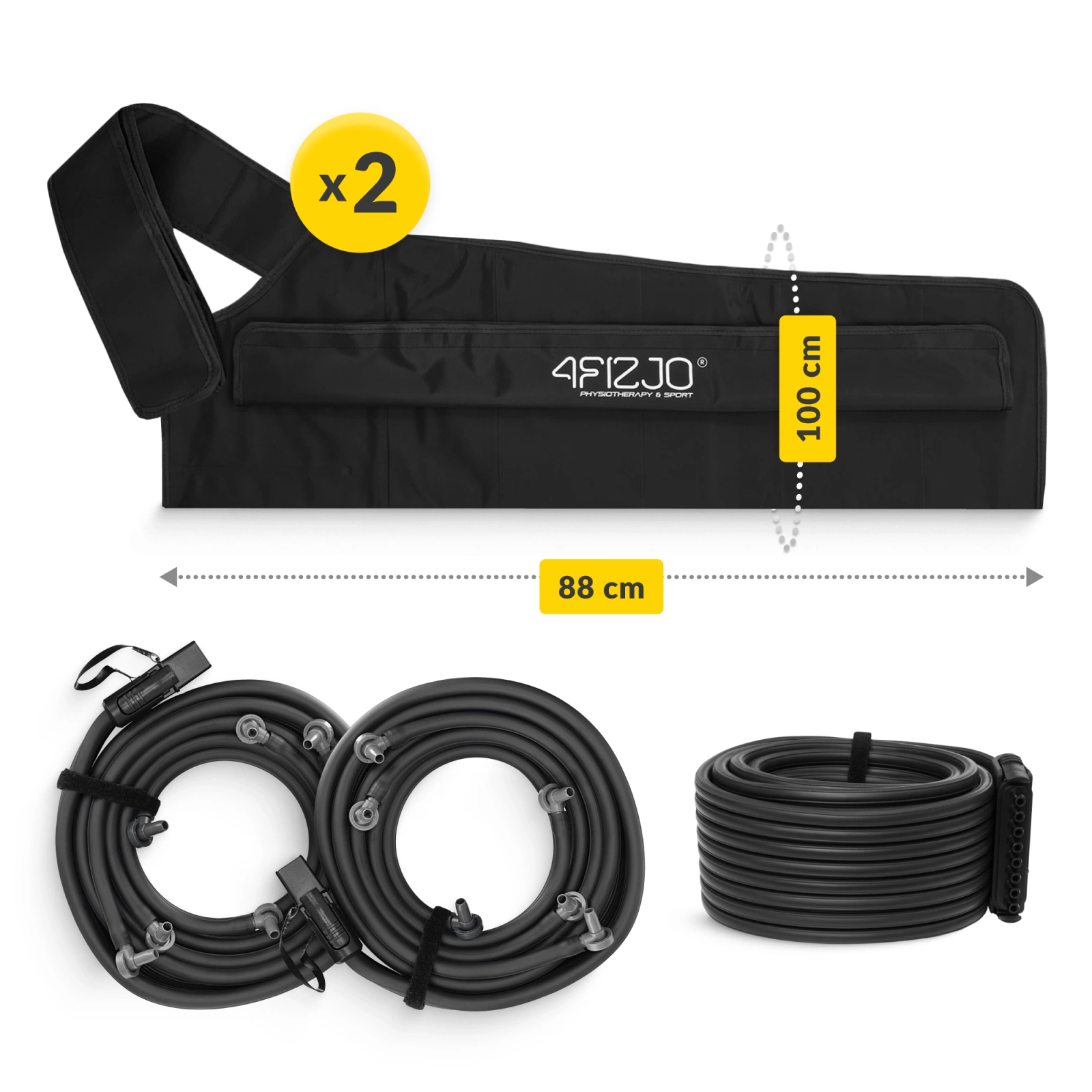 Lymfatický masážní rukáv 4FIZJO 6-komorový