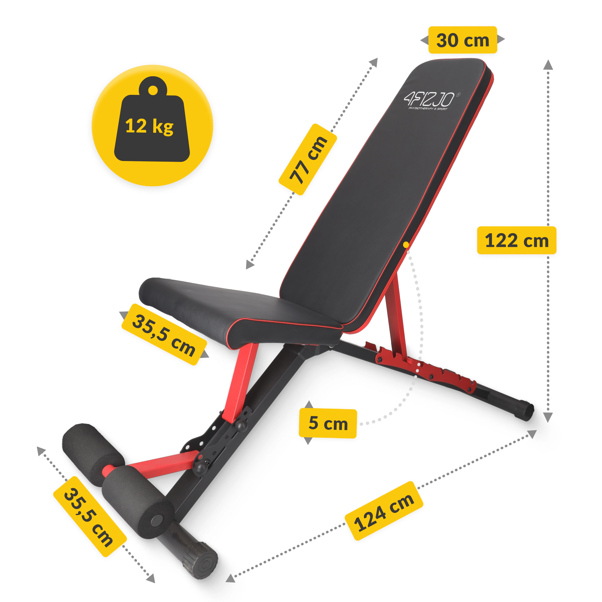 Lavice na cvičení BARBELL BENCH PRO