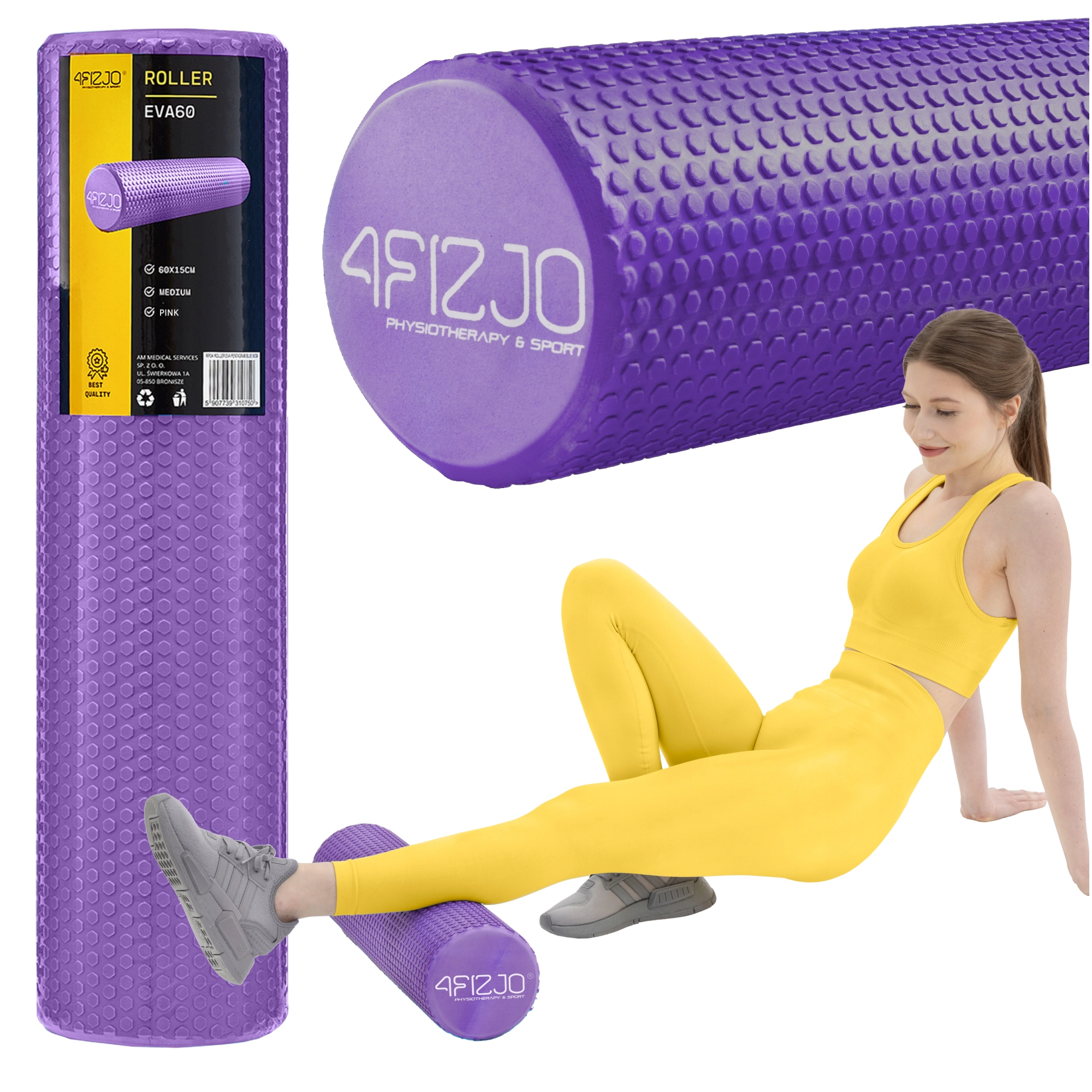Mini polstrovaný váleček CARE+ 60 cm