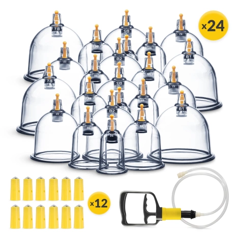 Sada vakuových čínských baněk 24 ks