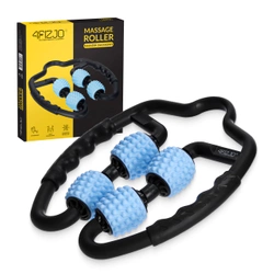 Masážní váleček na tělo modrý