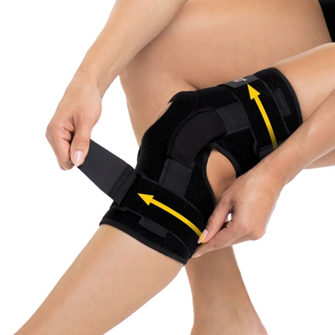 Kolenní ortéza - stabilizátor s panty XL