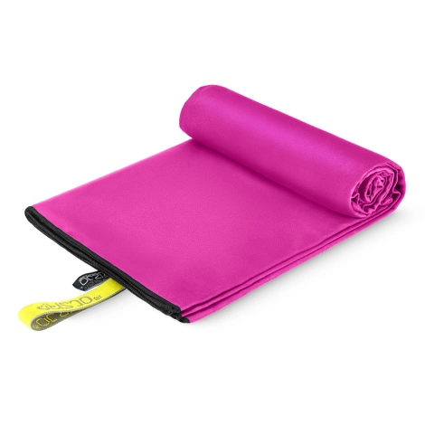 Rychleschnoucí ručník z mikrovlákna 180 x 100 cm růžový