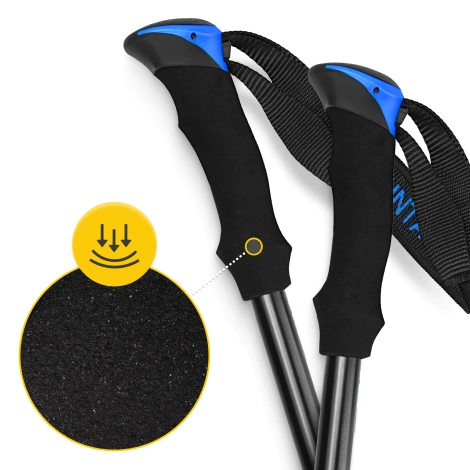 Trekové hole PEAK+ modré