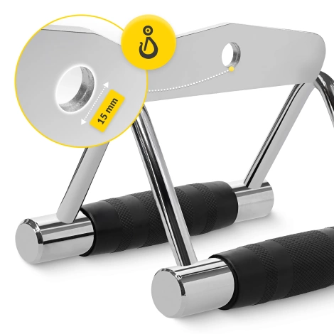 Pogumovaný veslovací obouručný úchop