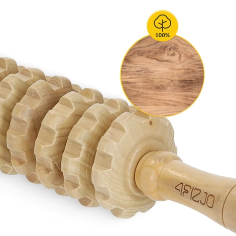 Dřevěný masážní válec