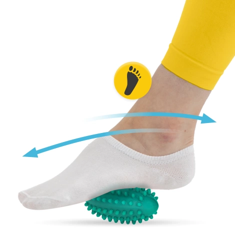 Senzorický masážní míč s výstupky