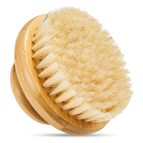 Masážní kartáč na sucho pro jemnou pokožku