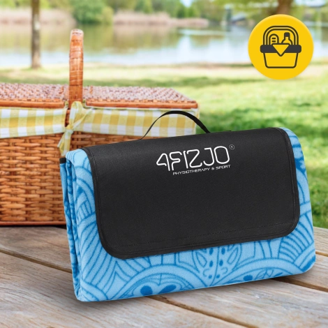 Voděodolná pikniková deka 200x200 cm