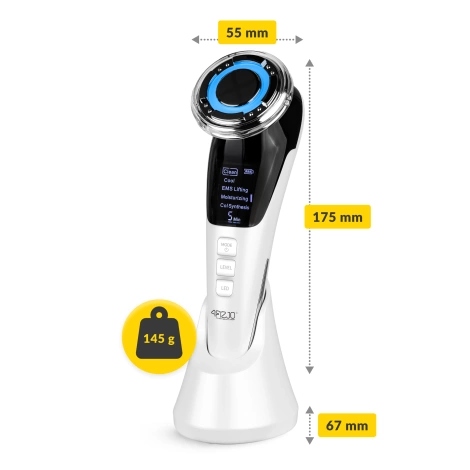 EMS Masážní přístroj na obličej 5 v 1 pro mezoterapii