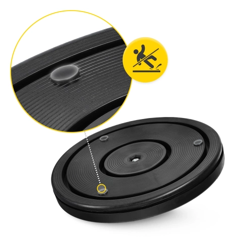 Rotační disk s lany MINI šedý