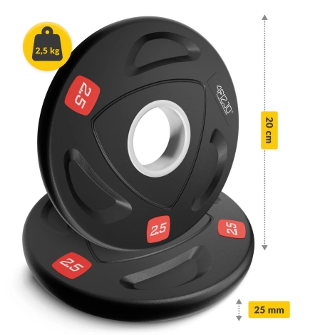 Olympijská závaží 2 x 2,5 kg