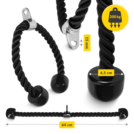 Lano na procvičování tricepsů