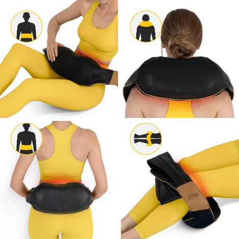 Bezdrátový masážní přístroj na krk SHIATSU ULTRA+