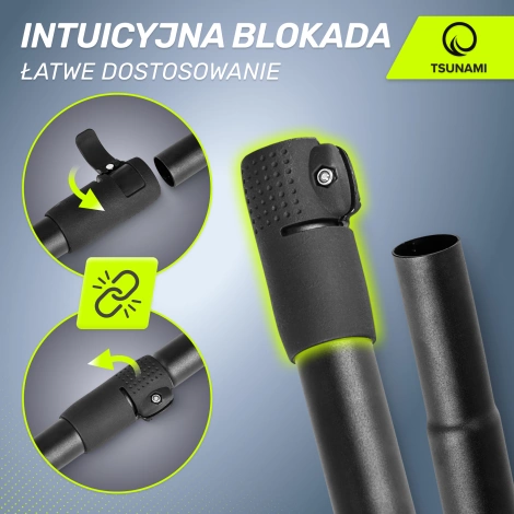 Skládací regulační veslo 2v1 TSUNAMI