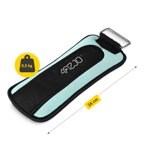 Zátěže na kotníky a zápěstí 2 x 0,5 kg