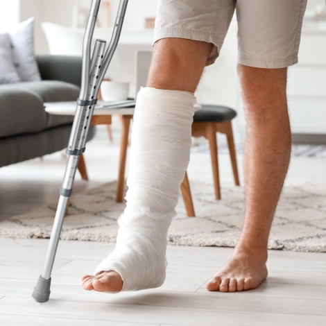 Podpažní berle s nastavitelnou výškou