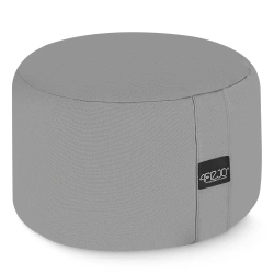 Meditační polštář ZAFU kulatý šedý