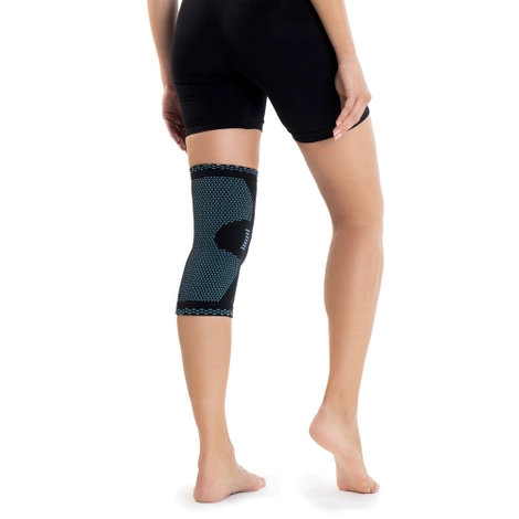 Elastická bandáž na kolenní kloub XXL modrá