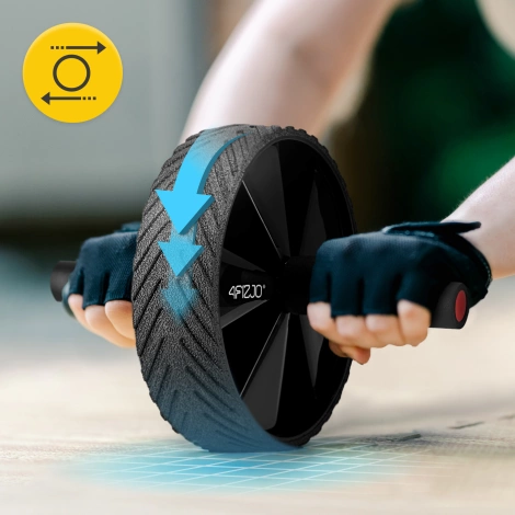 Posilovací kolečko AB WHEEL PRO červené