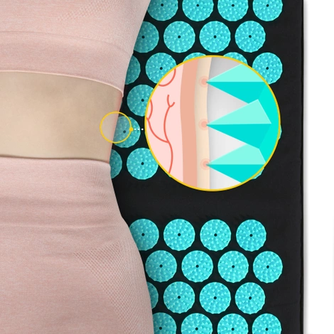 Velká akupresurní podložka s polštářkem XL