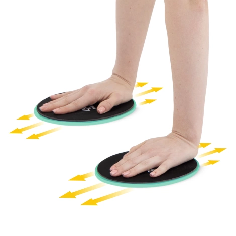 Klouzavé disky na cvičení SLIDE 2 ks.