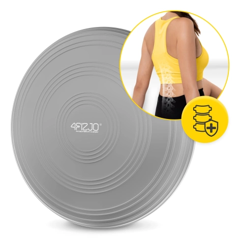 Balanční podložka MED+ 33 cm šedá