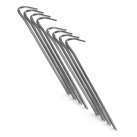 Ocelové stanové kolíky 10 ks.