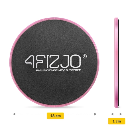 Klouzavé disky na cvičení SLIDE 2 ks.