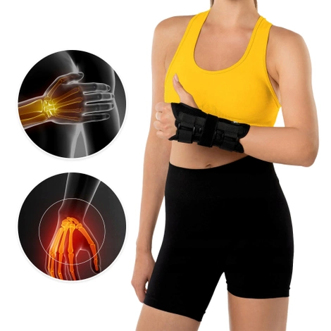 Zápěstní ortéza s pevnou dlahou