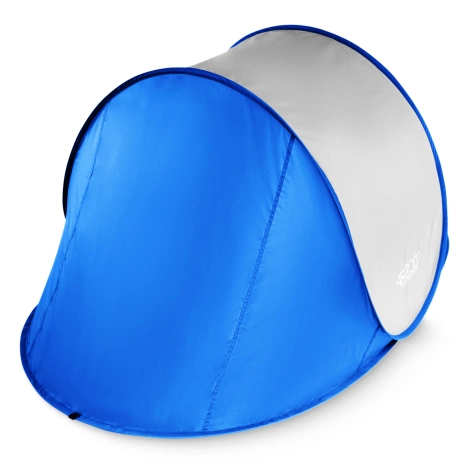 Skládací plážový stan modro-šedý