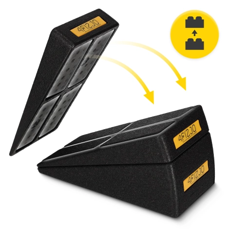 Cvičební klín SLANT BOARD 3 ks.