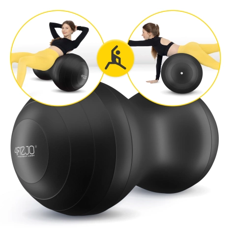 Rehabilitační míč PEANUT AIR BALL černý