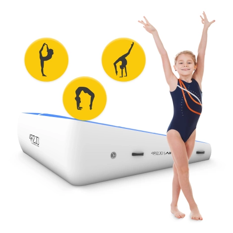 Gymnastický klín AIR INCLINE 2 x 2 x 0,6 m + pumpička