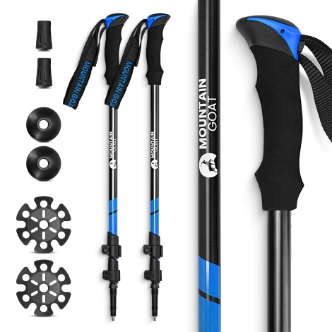 Trekové hole PEAK+ modré