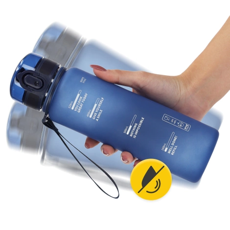 Sportovní láhev na vodu 650 ml modrá