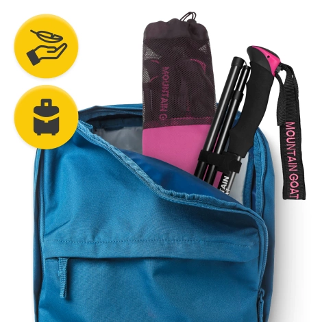 Skládací trekové hole PRO+ MOUNTAIN GOAT