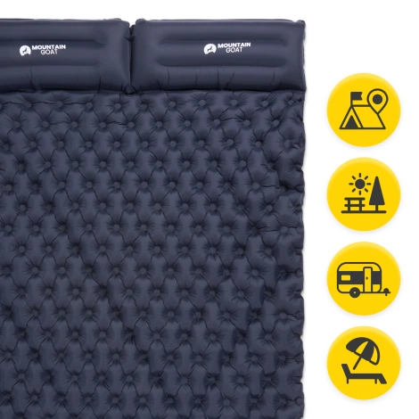 Samonafukovací cestovní matrace pro dva MOUNTAIN GOAT