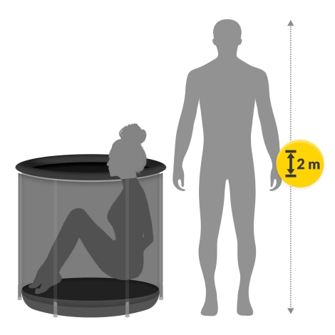 Přenosná vana pro otužování a regeneraci PRO s chladičem