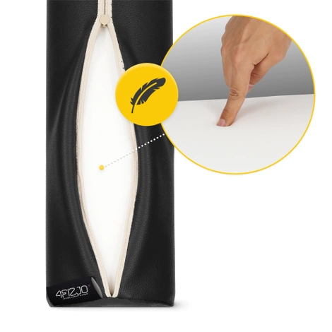 Rehabilitační masážní válec 30 x 10 cm černý