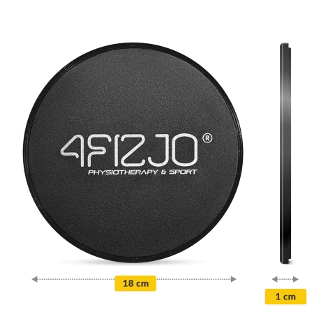 Klouzavé disky na cvičení SLIDE 2 ks.