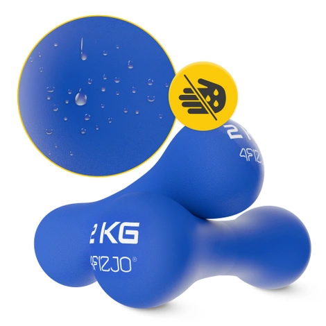 Jednoruční činky 8-shape 2 x 2 kg