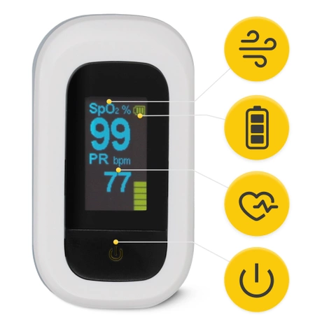 Pulzní oxymetr prstový MED+