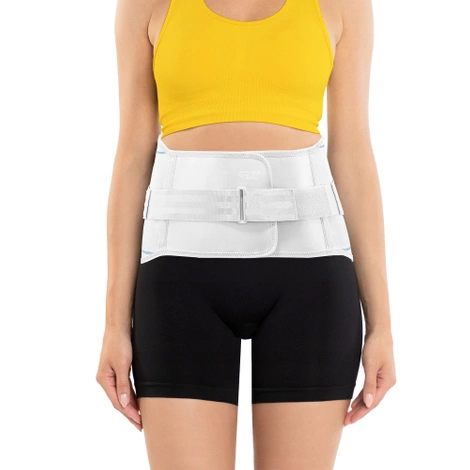 Bederní pás S světle šedý