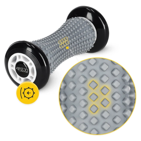 Masážní váleček SPIKE ROLLER šedý