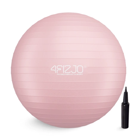 Gymnastický nafukovací míč 85 cm růžový