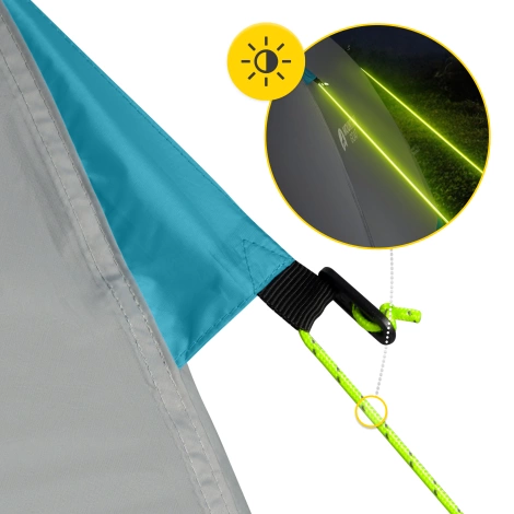 Turistický stan pro dva PRIME DUO MOUNTAIN GOAT šedý