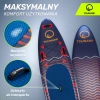 Nafukovací paddleboard SUP TSUNAMI 350cm T05 tmavě modrý
