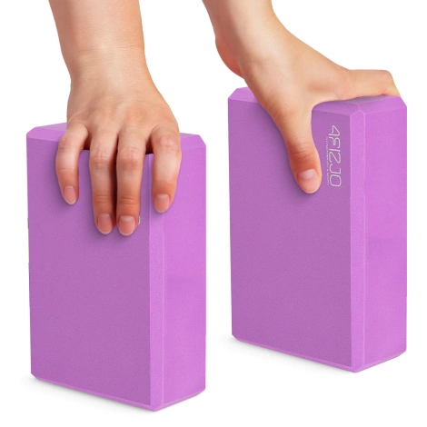 Pěnový blok na jógu růžový