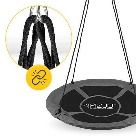 Závěsný houpací kruh XL 110 cm